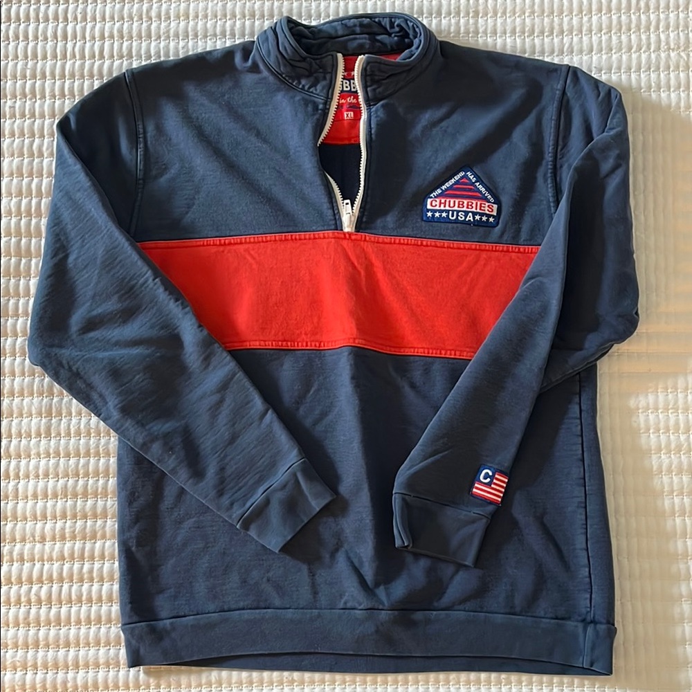 Chubbies Quarter Zip Sweatshirt